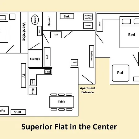 Apartament Superior Flat In The Center